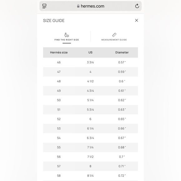 Hermes Ring Chaine d'ancre Enchainee Women Ring Size 52 Small Model 925 Silver - Picture 11 of 11